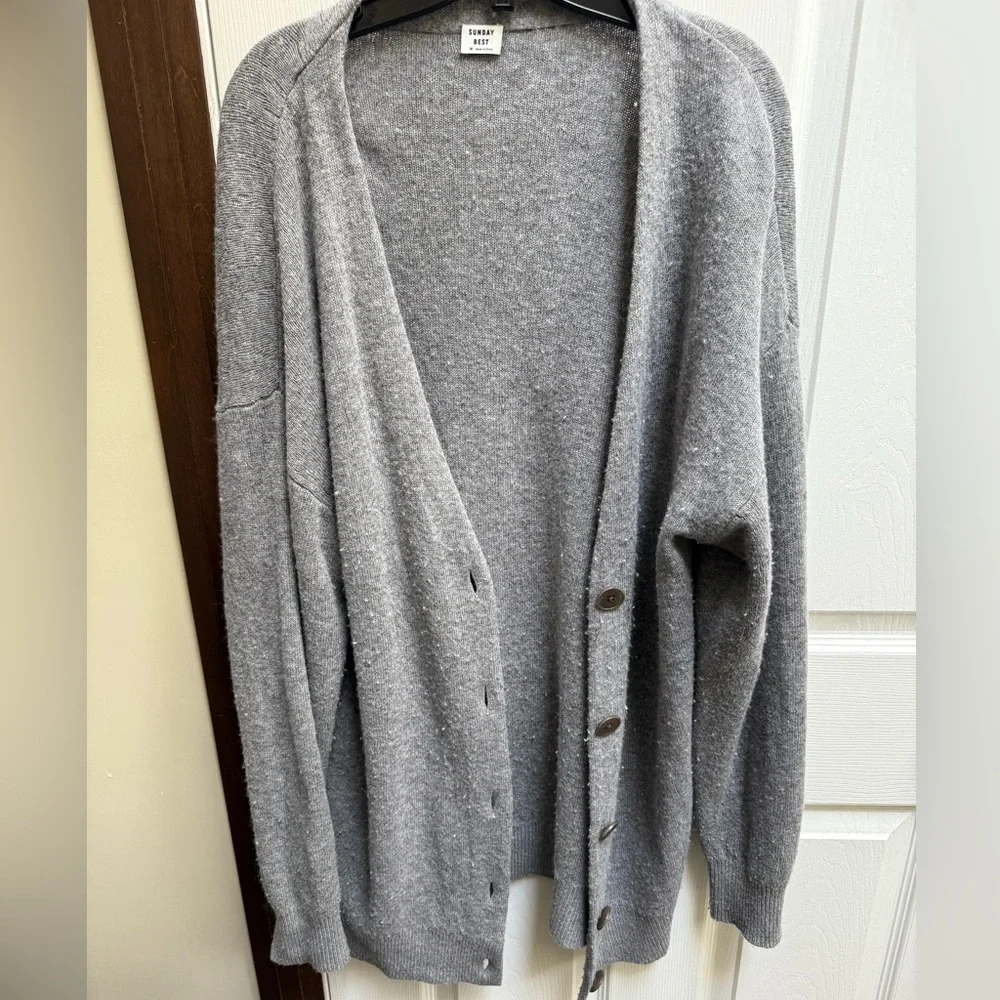 Sunday Best Long Ribbed Cardigan - Picture 2 of 5